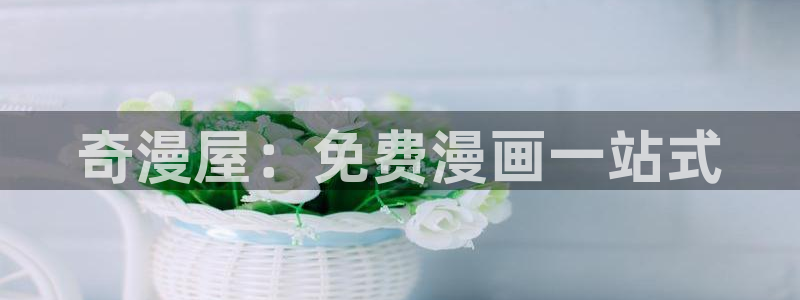 同性腐漫画：奇漫屋：免费漫画一站式